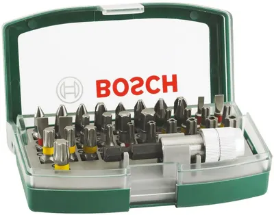 Set de biți cu codificare colorată Bosch - 32 de piese