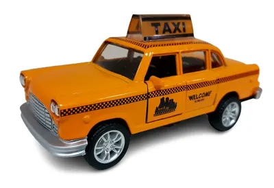 Mașinuță din metal Die Cast Pull Back Masina Taxi