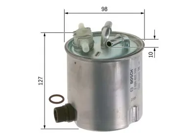 Filtru combustibil BOSCH F 026 402 108