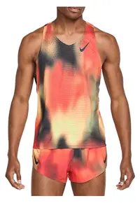 Maiou alergare barbati AeroSwift Elite Entry Dri-FIT ADV SS 2025 - Rosu/Negru