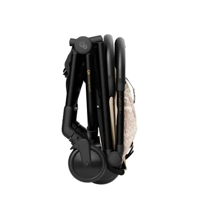 Carucior pentru copii Kinderkraft Pilot 2 Bizuu Dune Whisper, compatibil avion, greutate admisa 22 kg, include geanta de transport si curea de umar