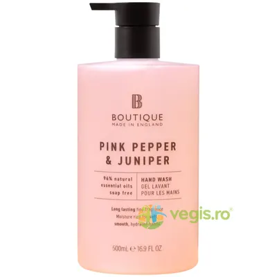 Sapun Lichid cu Parfum de Piper Roz si Ienupar 500ml