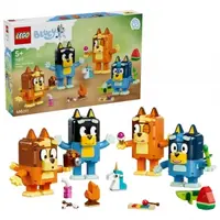 LEGO Bluey - Familia lui Blue din caramizi - 11217