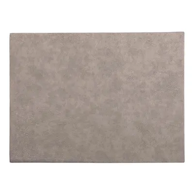 Suport farfurie din imitație de piele ZicZac Troja Rectangle, 33 x 45 cm, gri