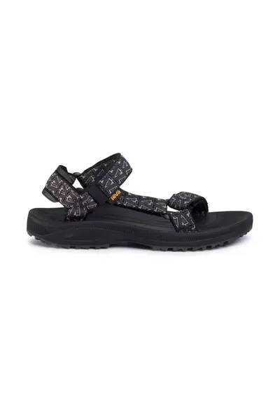 Sandale dama - 58619 - Piele ecologica - Negru