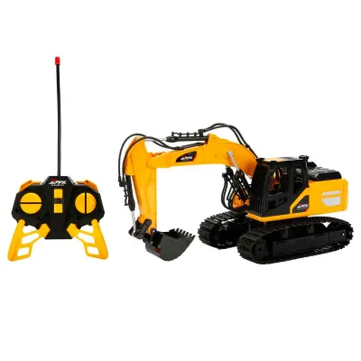 Excavator cu telecomanda si lumini, Suncon, 5 CH, 1:24