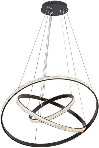 LED Pendel Rabalux - Grete 72260, IP20, 100W, 4450-11900lm, 3000K, negru