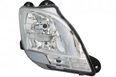 Far Dreapta (H1 H7 LED PY21W, manual, culoare interior: cromat, culoare semnalizator: transparent) potrivit DAF CF, XF 106 10.12