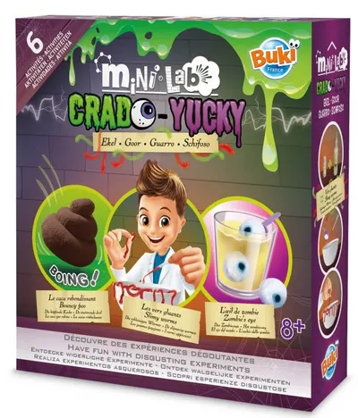 Set educațional Buki - Mini laborator, Experimente amuzante