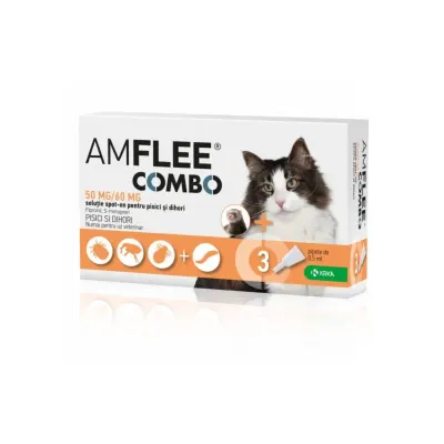 AMFLEE Combo Cat - 50mg x 3 pipete