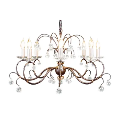 Corp de iluminat suspendat, lustra Lunetta 8 Light Chandelier