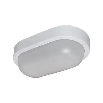 Plafoniere cu LED si senzor de prezenta IP54 OVAL 12W lumina alba