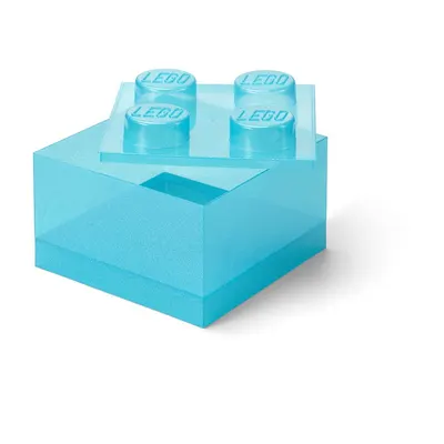 Cutie de depozitare pentru copii albastru-deschis din plastic 25x25x18 cm – LEGO®