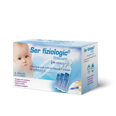 Ser fiziologic, 5 ml, Labormed | 40 monodoze