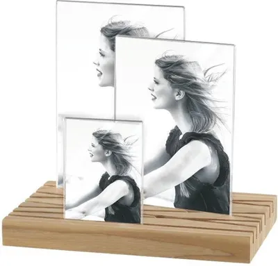 Rama foto pentru 3 fotografii - Multiple Frame Natural