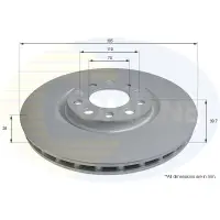 Disc frana COMLINE ADC2842V