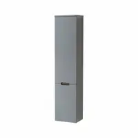 Dulap baie suspendat Irmak gri 35x160 cm