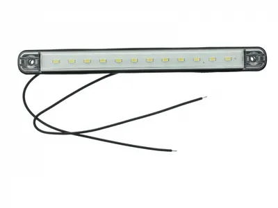 Lumina interior (24V) lungime: 238mm; latime: 20,6mm; inaltime:10,4mm