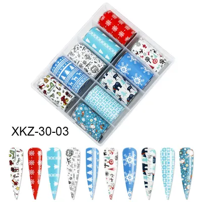 Set 10 Buc Folie Transfer - Xkz-30-03