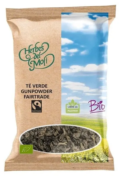Ceai verde bio Gunpowder, 70 g, Herbes del Moli