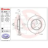 Disc frana BREMBO 09.B520.11