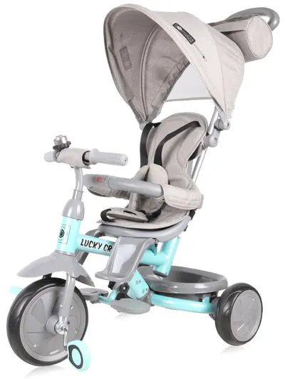 Tricicleta Lorelli - Lucky Crew, Grey & Green