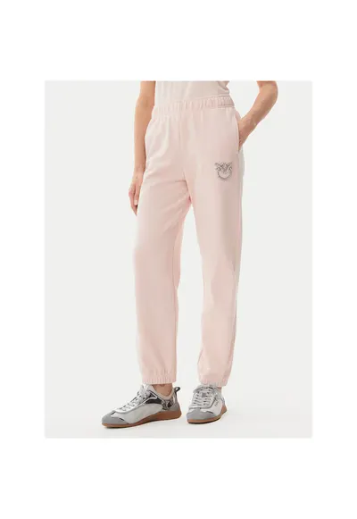 Pantaloni dama roz pal