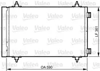 Radiator Clima Ac cu Uscator Citroen C8, Jumpy; Fiat Scudo, Ulysse; Lancia Phedra; Peugeot 807, Expert, Expert Tepee 1.6d 2.0d Dupa 2006