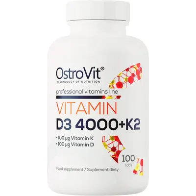 Vitamina D3 4000 + K2 100tb