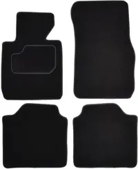 Covorase auto (set, velur, 4 bucati, culoare negru) BMW Seria 3 GRAN TURISMO (F34) dupa 2012