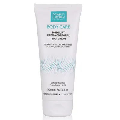 Crema modelatoare cu cafeina Modelift, Body Care, Martiderm | 200 ml