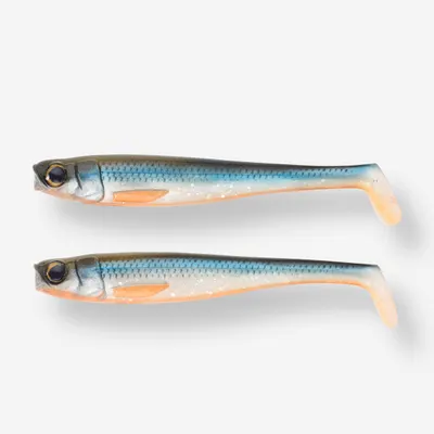 Set 2 năluci flexibile Știucă SHAD ROGEN 160 ROACH