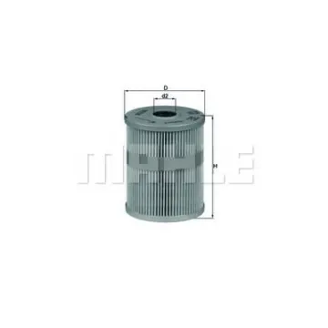 Filtru ulei MAHLE ORIGINAL OX 125D