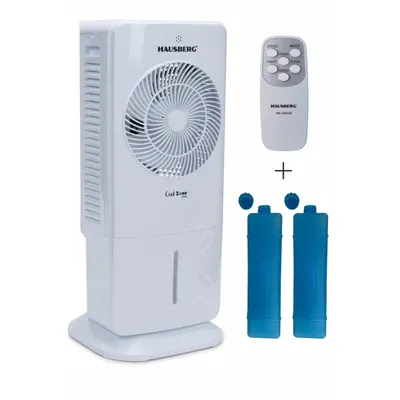 Racitor de aer portabil Hausberg HB-5964AB, 65W, 5.5L, 3 viteze, 5 programe, 3 moduri, oscilatie 40°, temporizator 12h, LED, telecomanda Engros