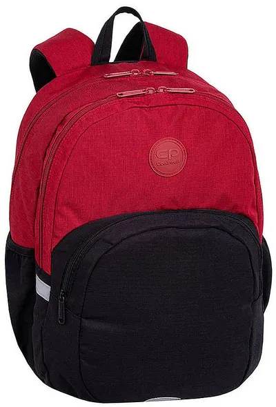 Ghiozdan școlar Cool Pack Rider - Roșu și negru, 27 l