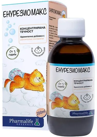 Enurezio Max Bimbi Sirop din plante, 200 ml, Naturpharma