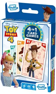 Cărți de joc Cartamundi - Toy Story, 4 în 1