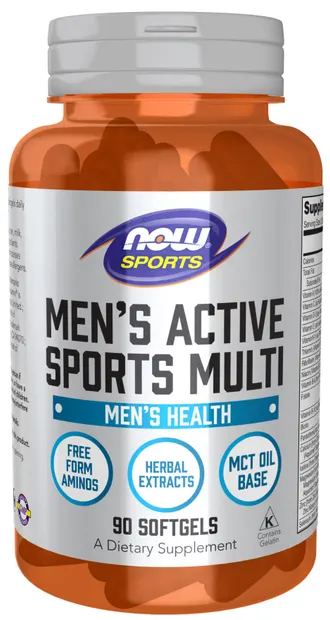 Sports Men's Active Sports Multi, 90 capsule, Now
