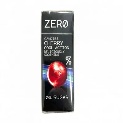 Bomboane Zero Cirese fara zahar, 32 g Engros