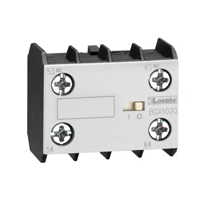 Contact Auxiliar. Screw Terminals, For Bg Series Mini-Contactors, 2nc