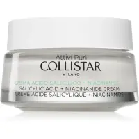 Collistar Attivi Puri Salicylic Acid + Niacinamide crema calmanta cu acid salicilic 50 ml