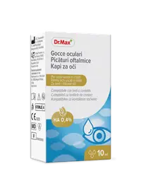 Dr. Max Picaturi oftalmice 0.4% HA, 10ml