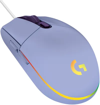 Mouse gaming Logitech - G102 Lightsync, optic, RGB, violet