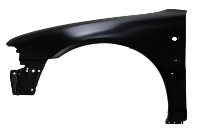 Aripa fata Stanga potrivit AUDI A4 B5 1994-1998 - (cu gaura emblemei, cu gaura pentru semnalizator, cu suport de gauri)
