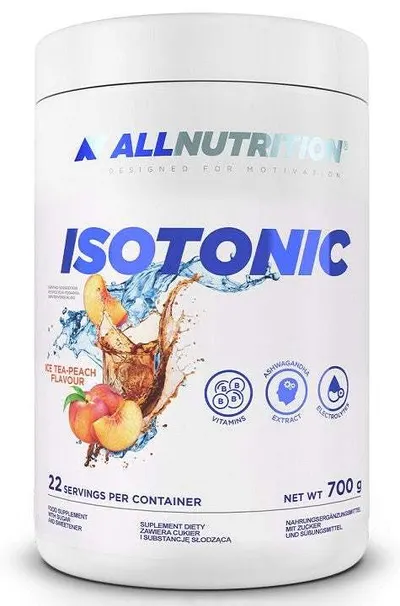 Ceai izotonic rece piersică, 700 g, AllNutrition