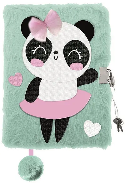 Jurnal secret de pluș St. Majewski My Little Friend - Panda Ballerina