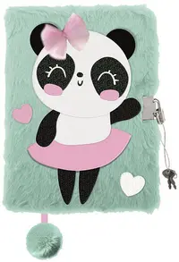 Jurnal secret de pluș St. Majewski My Little Friend - Panda Ballerina