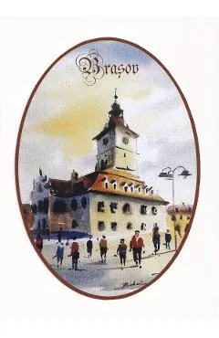 Reproducere pe carton alb: Casa Sfatului Nr.1