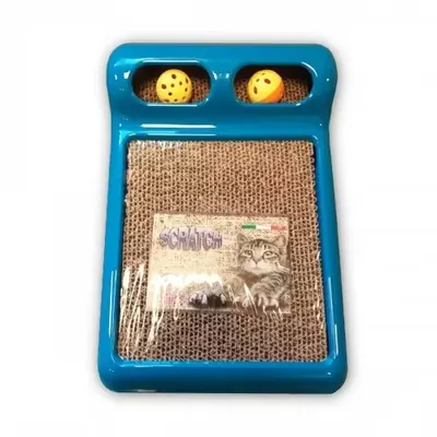 Set Ansamblu Joaca si Suport Tocit Gheare Pisica Geo, 39.5x27 cm