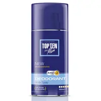 Deodorant barbati TOP TEN Active, Rubella | 150 ml